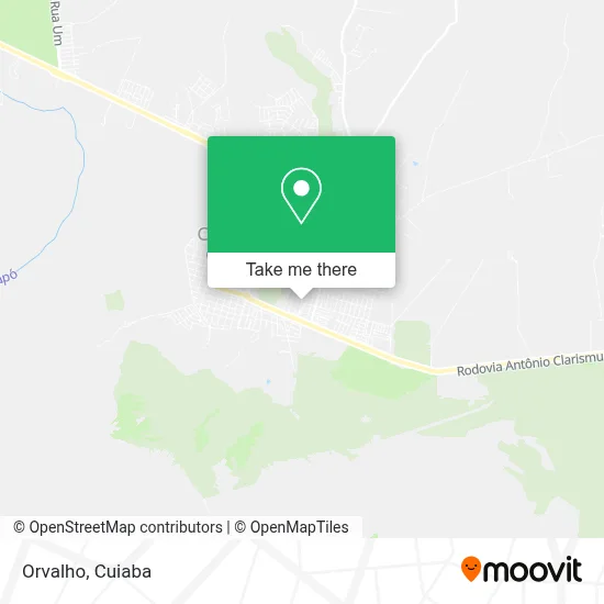 Orvalho map