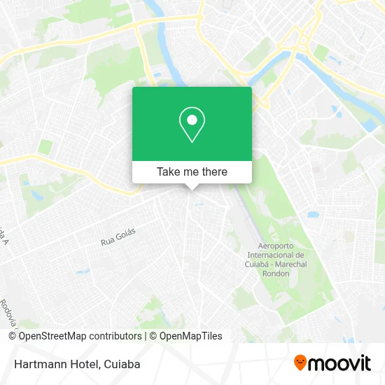 Hotel Hartmann map