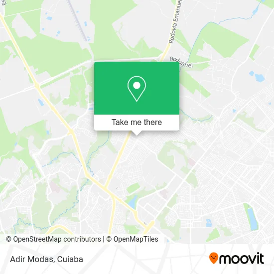 Adir Modas map