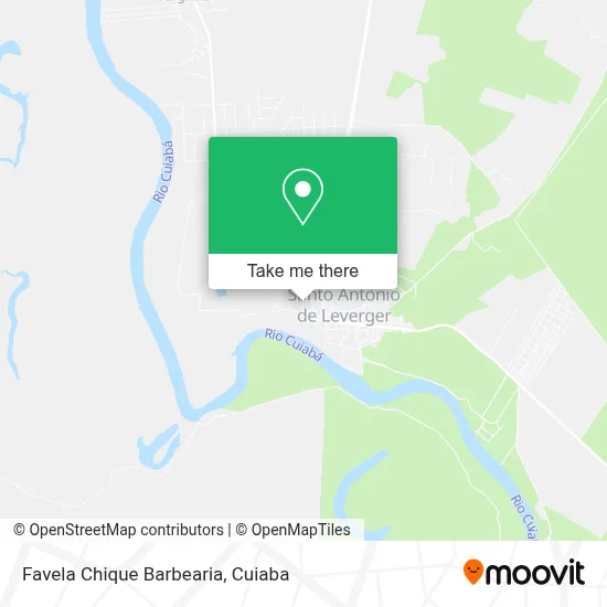 Favela Chique Barbearia map