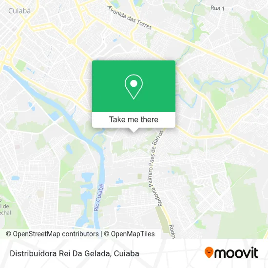 Distribuidora Rei Da Gelada map