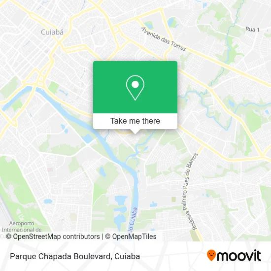 Parque Chapada Boulevard map
