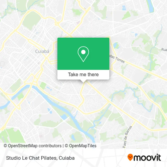 Studio Le Chat Pilates map