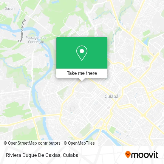 Riviera Duque De Caxias map