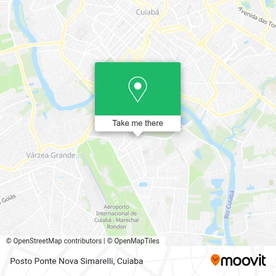 Posto Ponte Nova Simarelli map