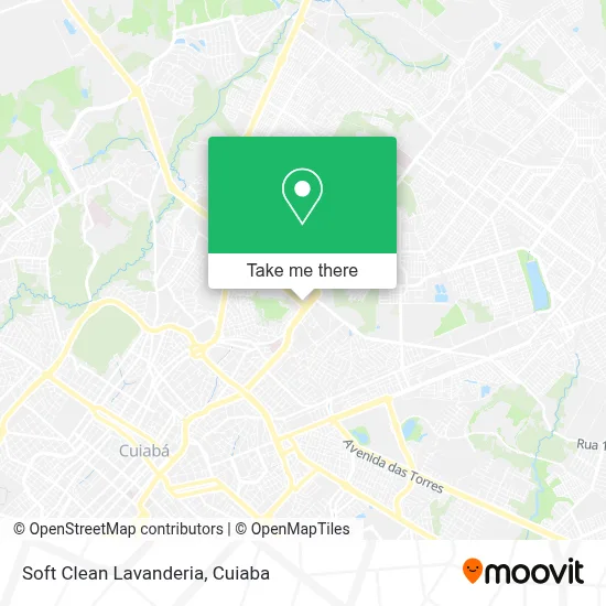 Soft Clean Lavanderia map