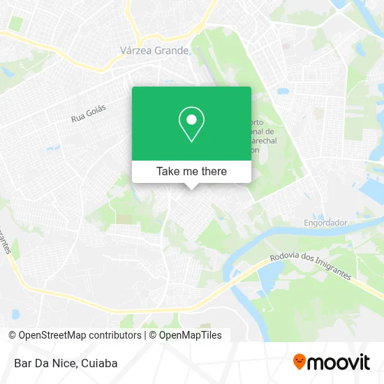 Bar Da Nice map