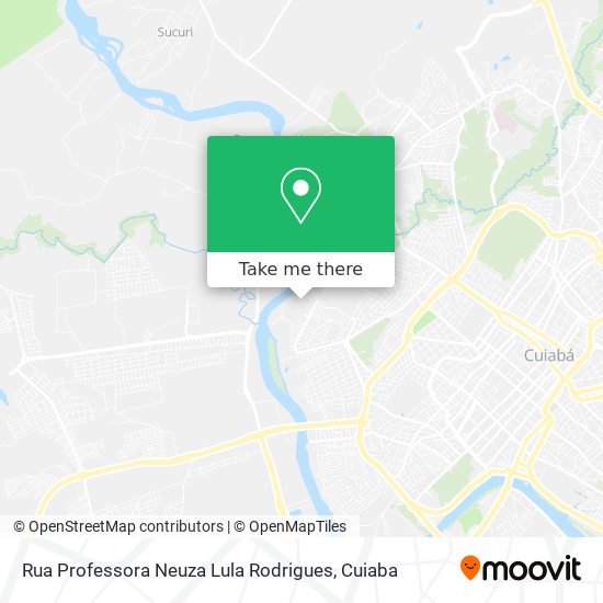 Rua Professora Neuza Lula Rodrigues map