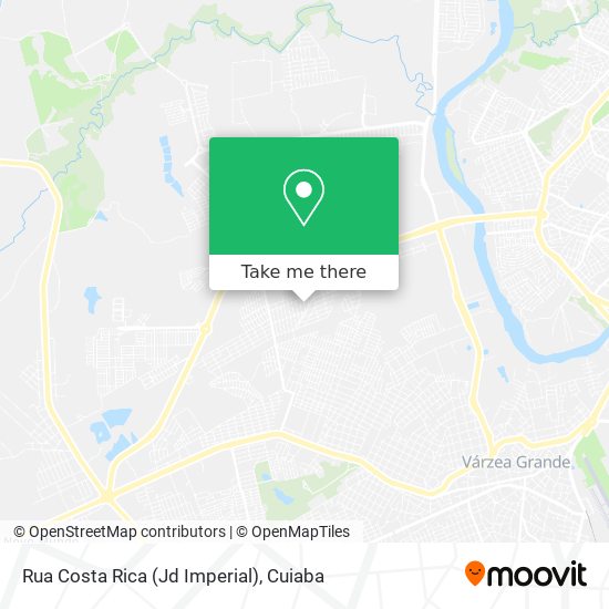 Rua Costa Rica (Jd Imperial) map