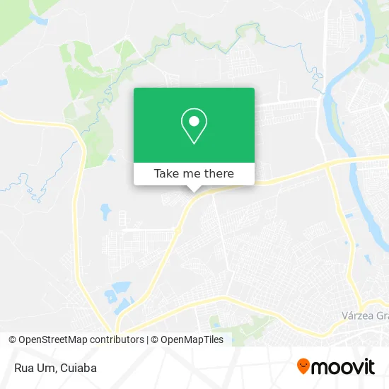 Rua Um map