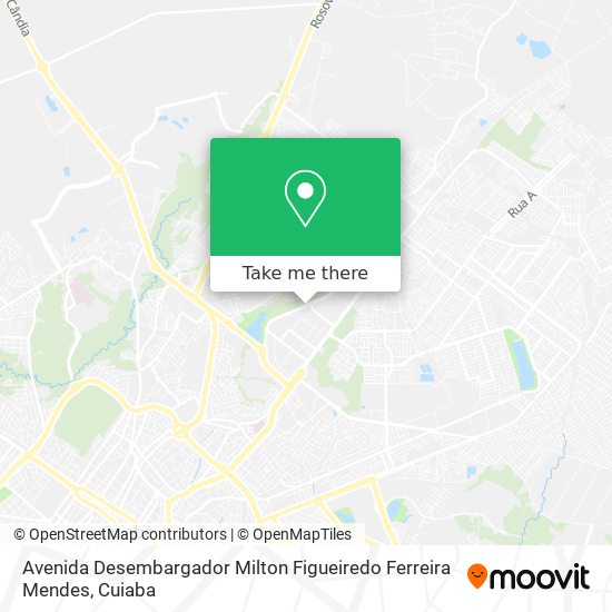 Avenida Desembargador Milton Figueiredo Ferreira Mendes map
