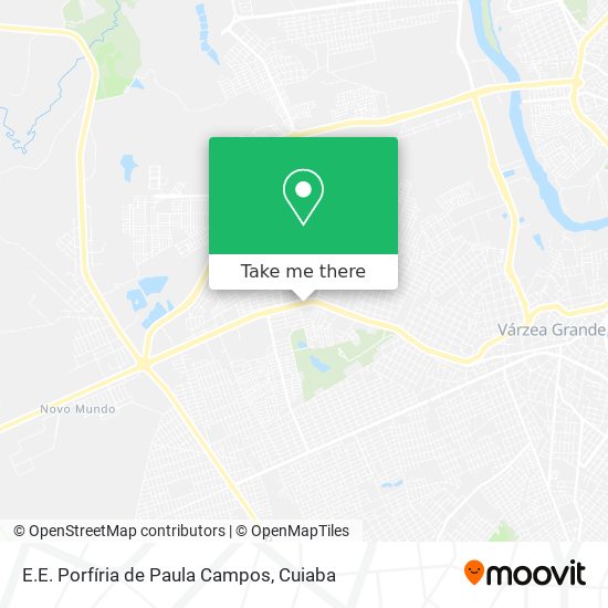 E.E. Porfíria de Paula Campos map