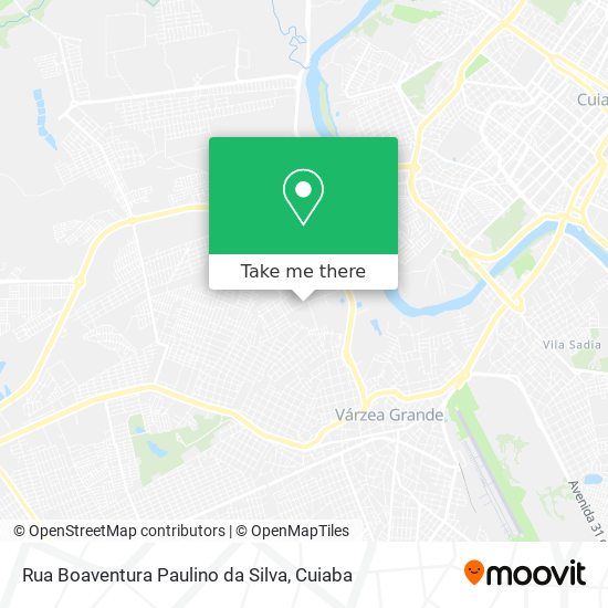 Rua Boaventura Paulino da Silva map