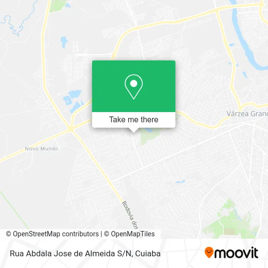 Rua Abdala Jose de Almeida S/N map