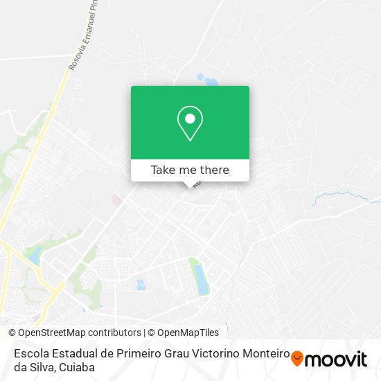 Escola Estadual de Primeiro Grau Victorino Monteiro da Silva map