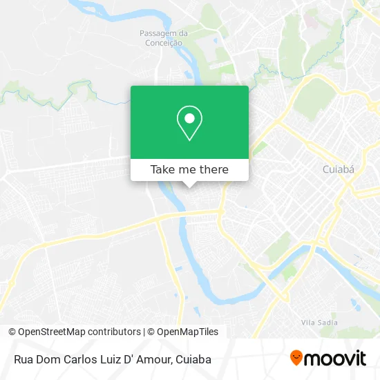 Rua Dom Carlos Luiz D' Amour map