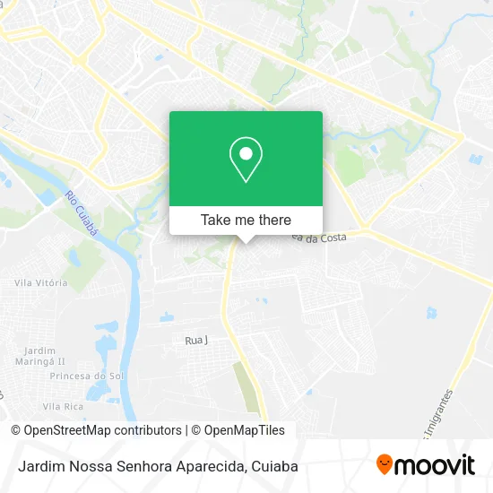 Jardim Nossa Senhora Aparecida map