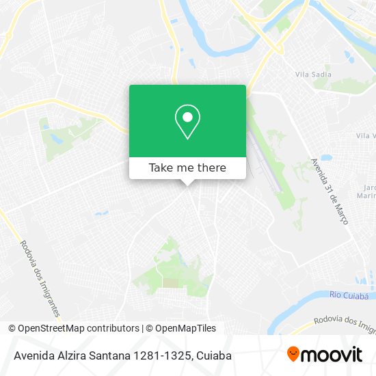 Avenida Alzira Santana 1281-1325 map