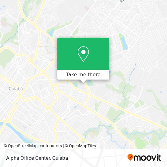 Alpha Office Center map