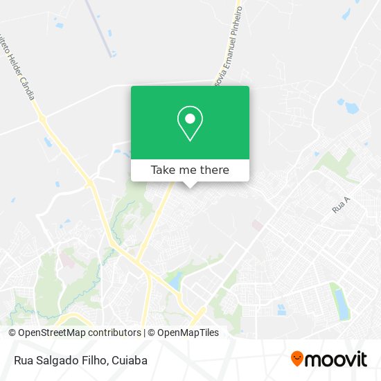 Mapa Rua Salgado Filho