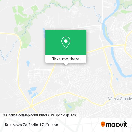 Mapa Rua Nova Zelândia 17