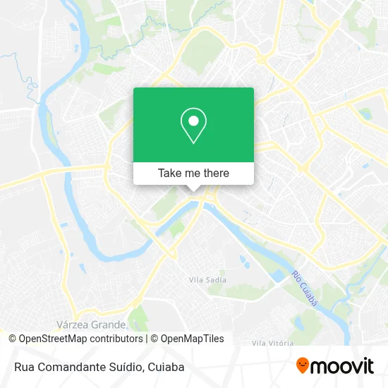 Rua Comandante Suídio map