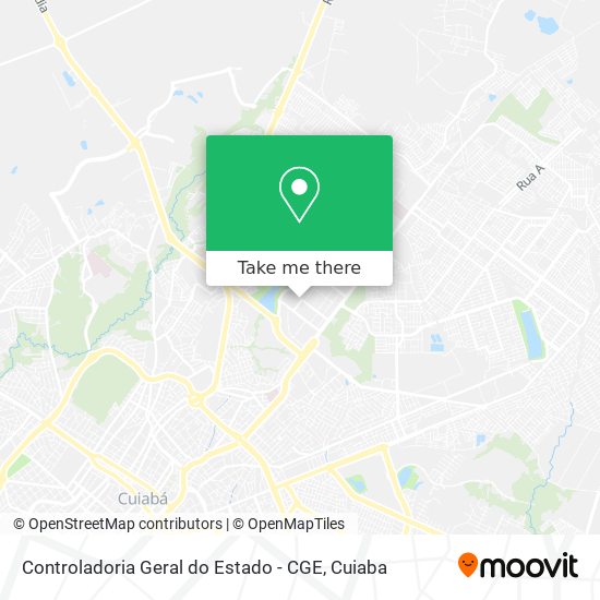 Controladoria Geral do Estado - CGE map