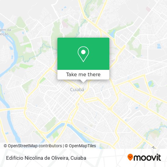 Mapa Edifício Nicolina de Oliveira