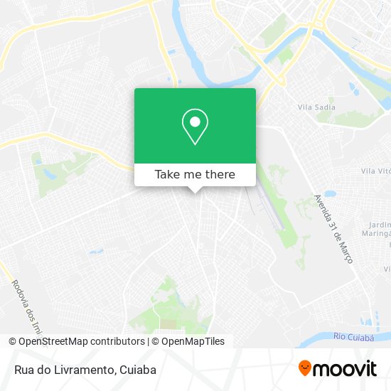 Rua do Livramento map