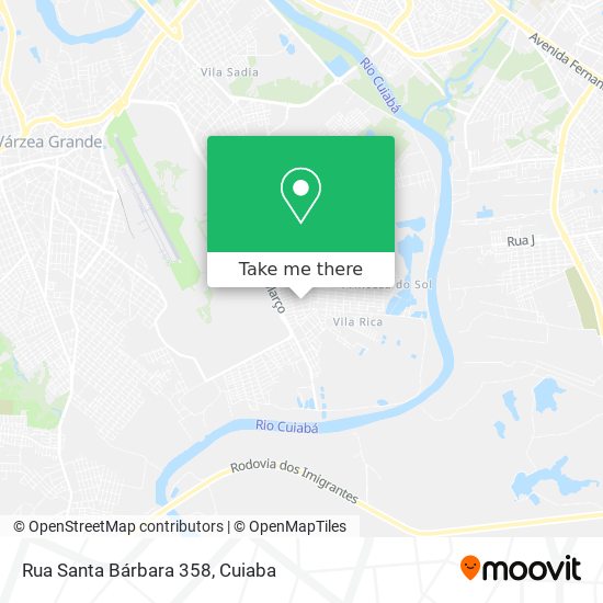 Rua Santa Bárbara 358 map