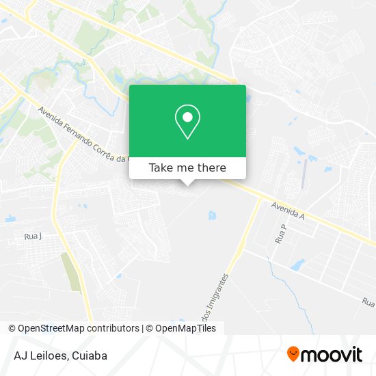 AJ Leiloes map