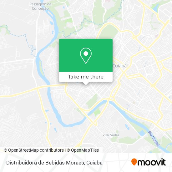 Distribuidora de Bebidas Moraes map