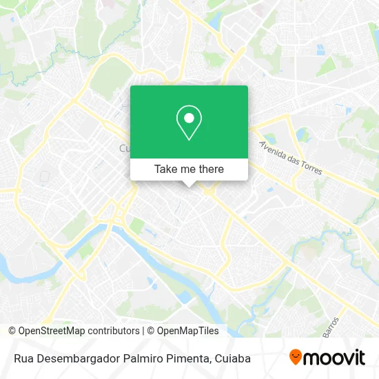 Rua Desembargador Palmiro Pimenta map