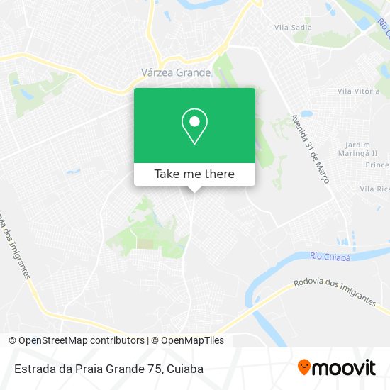 Estrada da Praia Grande 75 map