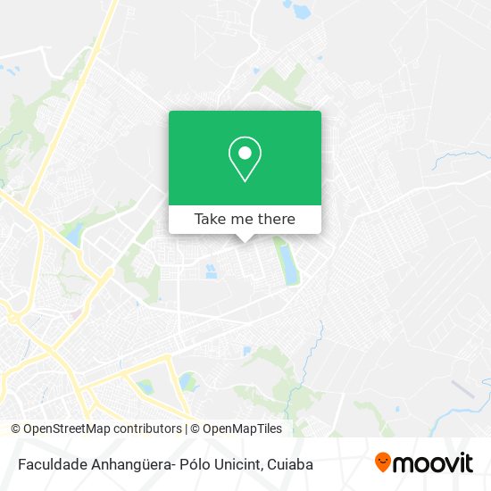 Faculdade Anhangüera- Pólo Unicint map