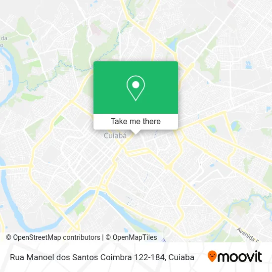 Rua Manoel dos Santos Coimbra 122-184 map