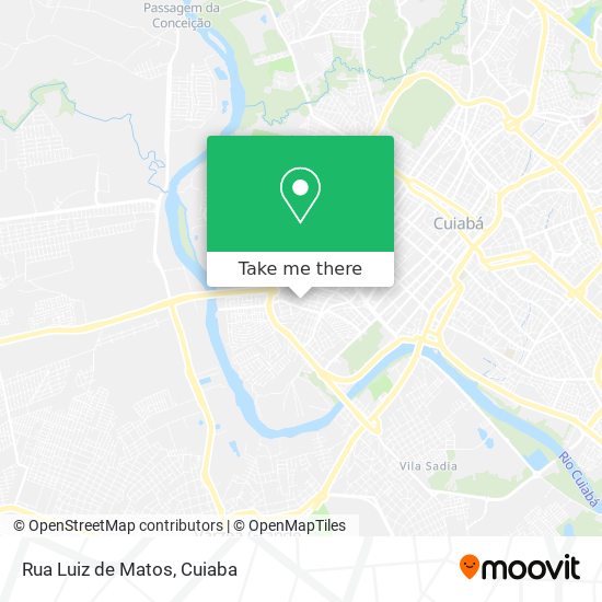 Rua Luiz de Matos map