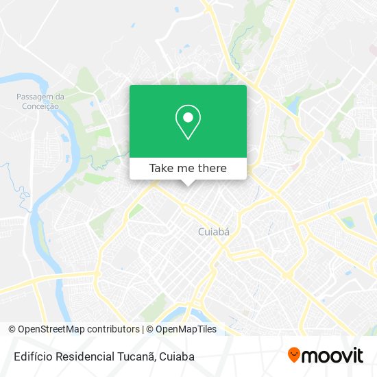 Edifício Residencial Tucanã map