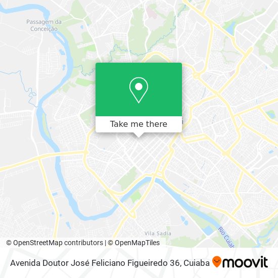 Avenida Doutor José Feliciano Figueiredo 36 map