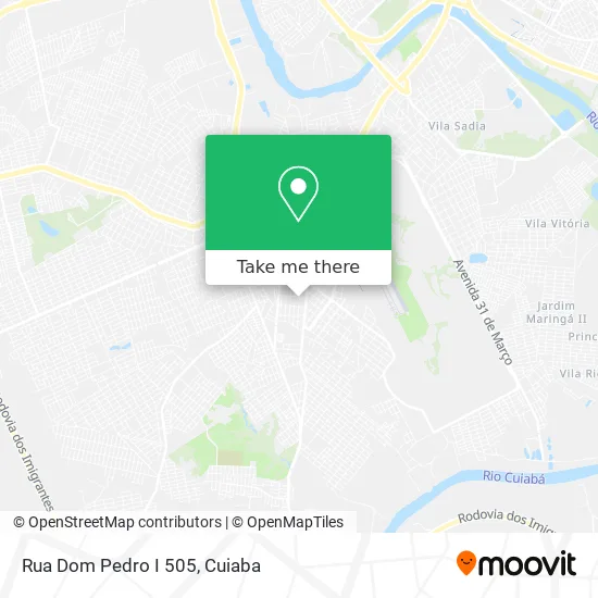 Rua Dom Pedro I 505 map