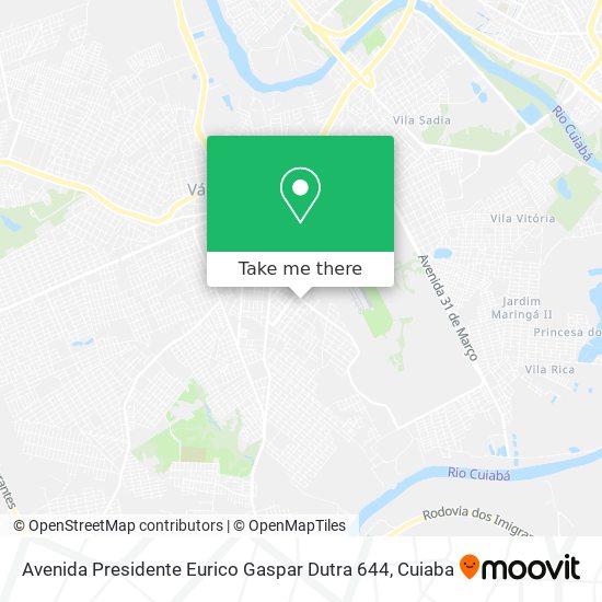 Avenida Presidente Eurico Gaspar Dutra 644 map