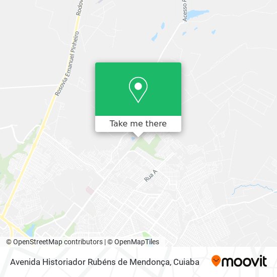 Avenida Historiador Rubéns de Mendonça map