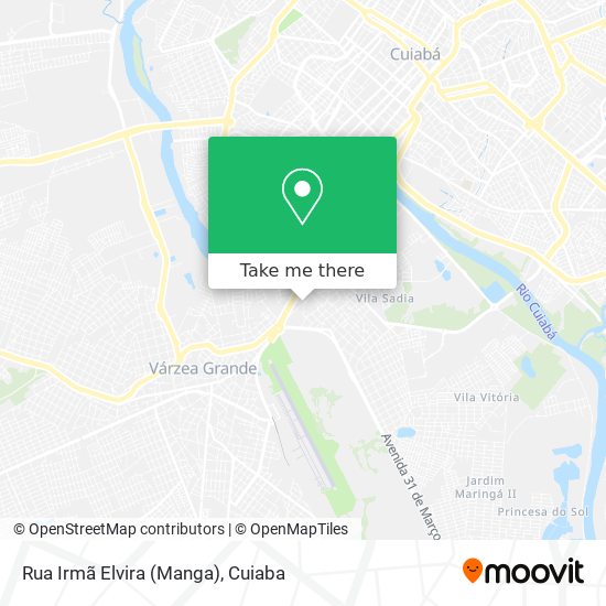 Rua Irmã Elvira (Manga) map