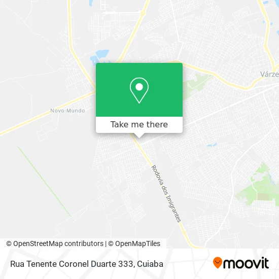 Rua Tenente Coronel Duarte 333 map