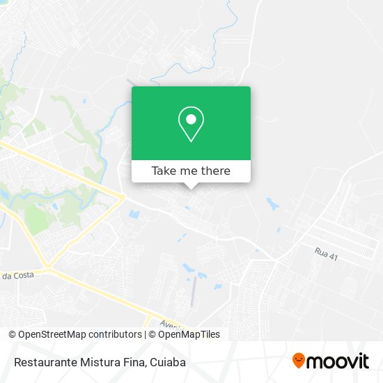 Restaurante Mistura Fina map