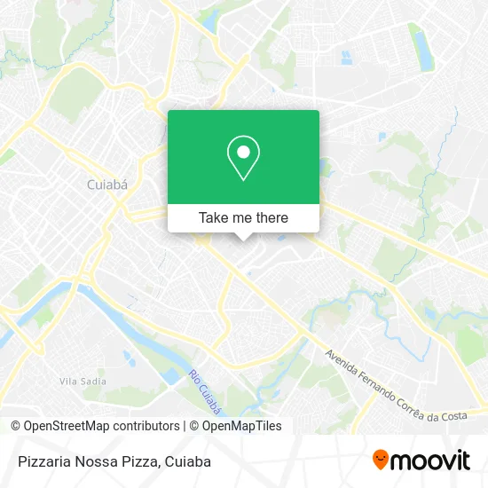 Pizzaria Nossa Pizza map