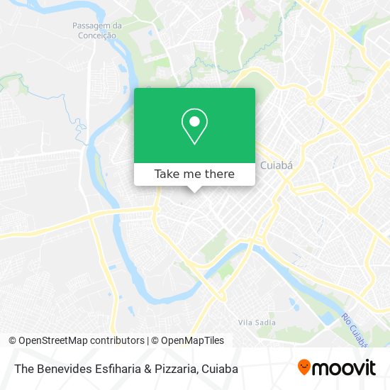 The Benevides Esfiharia & Pizzaria map