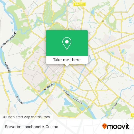 Sorvetim Lanchonete map