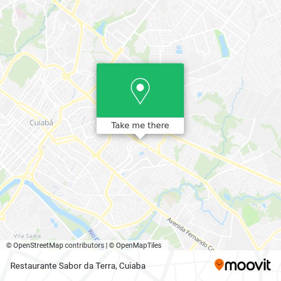 Restaurante Sabor da Terra map