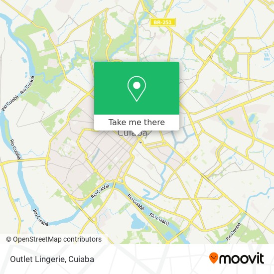 Outlet Lingerie map